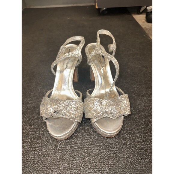 Kate spade Miya glitter platform dress sandals - Picture 1 of 8